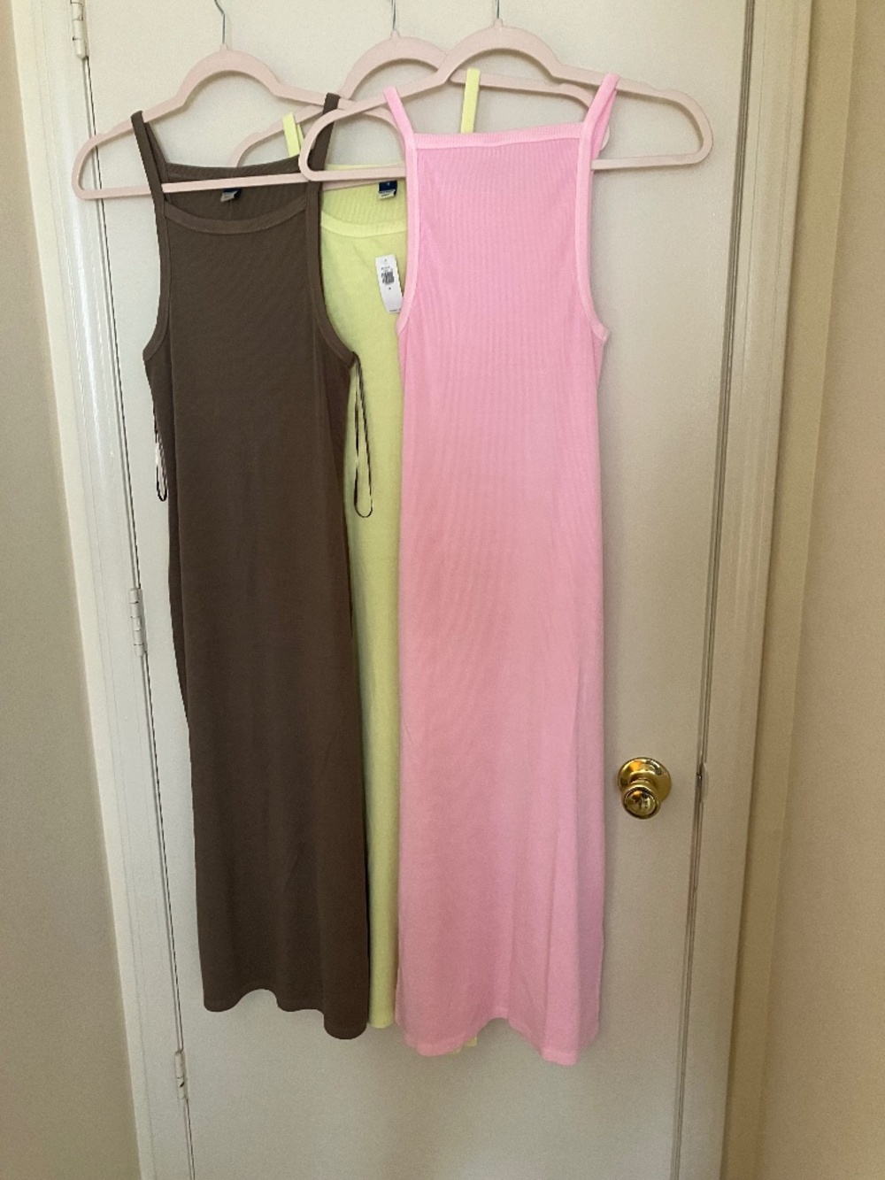 Lot of Old Navy dresses